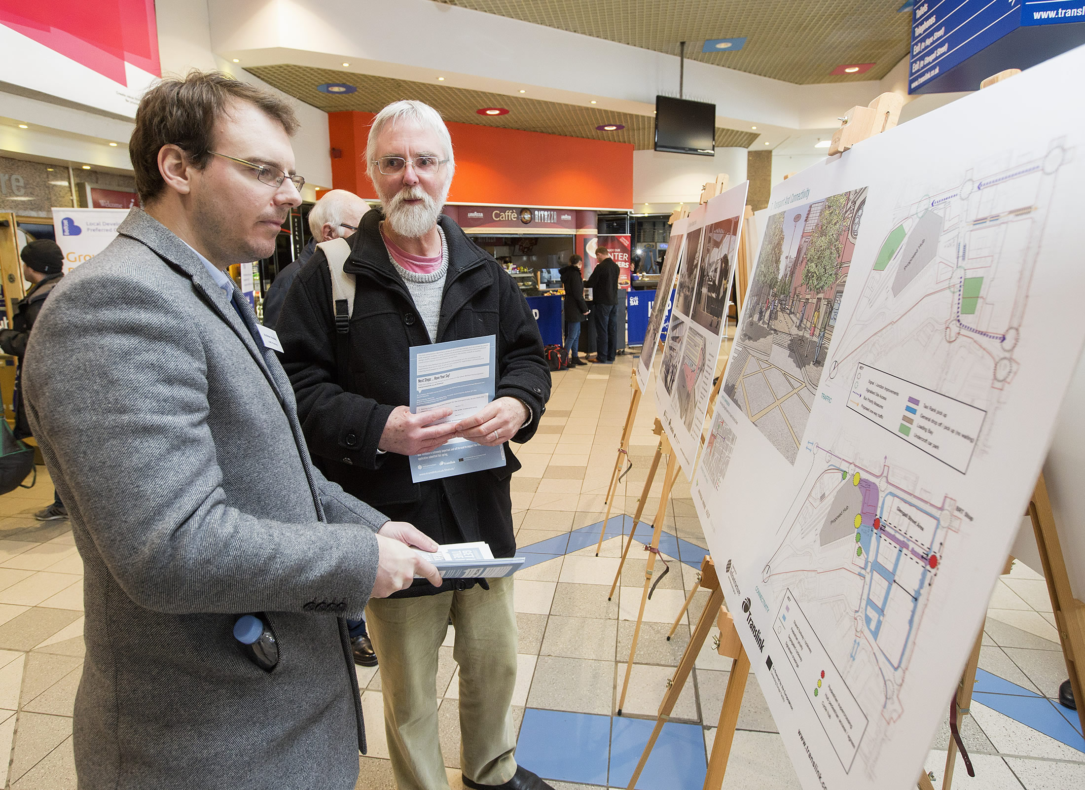 Reviewing PLans In GVH Terminal Weavers Cross